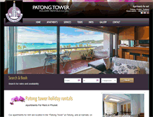 Tablet Screenshot of patong-tower.com